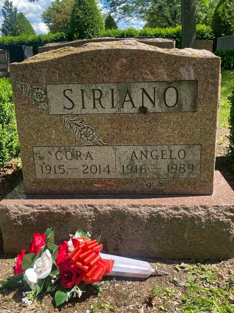 Cora Siriano's grave. Photo 3