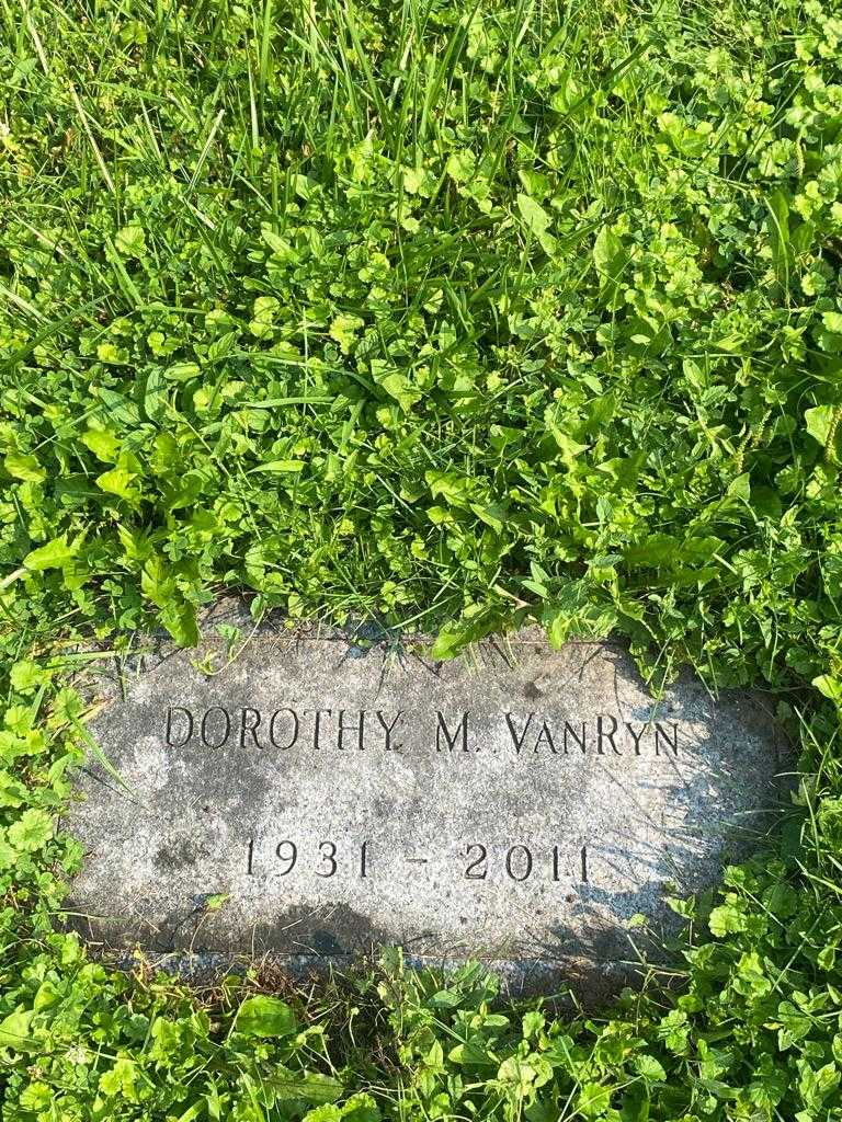 Dorothy M. Van Ryn's grave. Photo 3