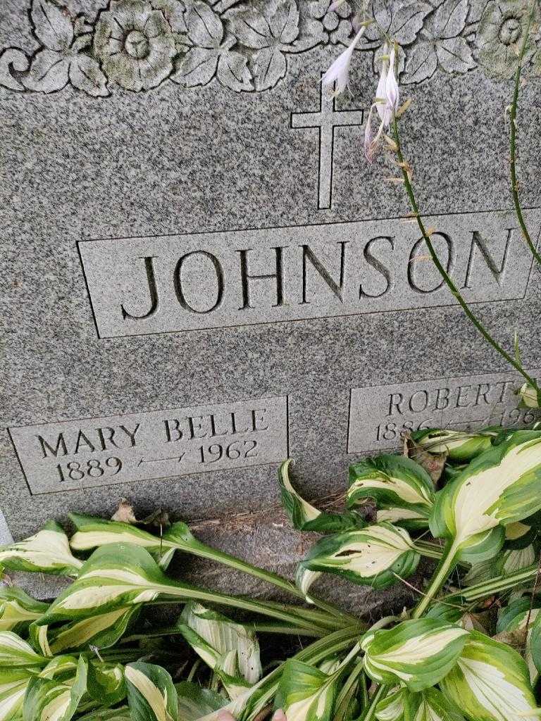 Mary Belle Johnson's grave. Photo 3