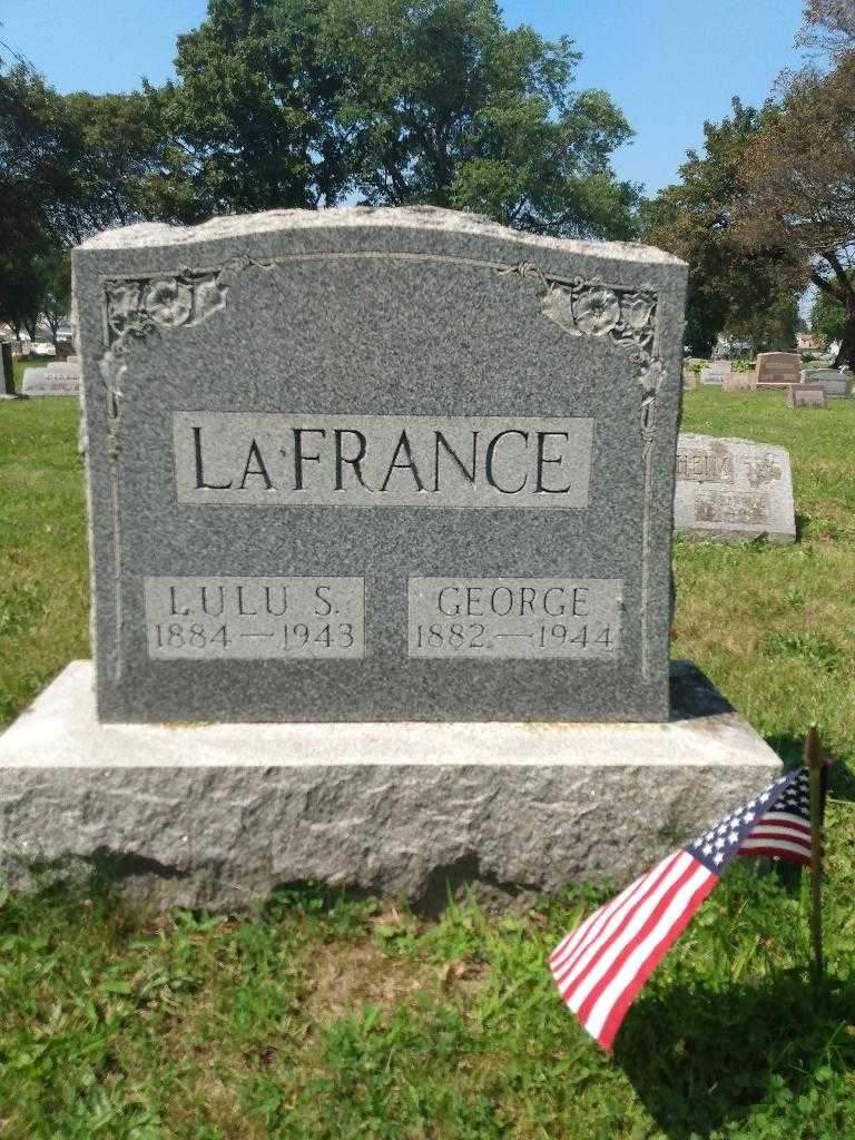 George LaFrance's grave. Photo 2