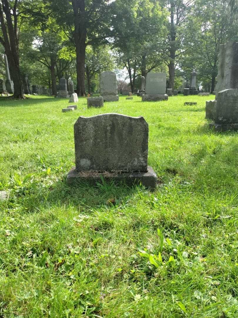 Howard W. Brehm's grave. Photo 1