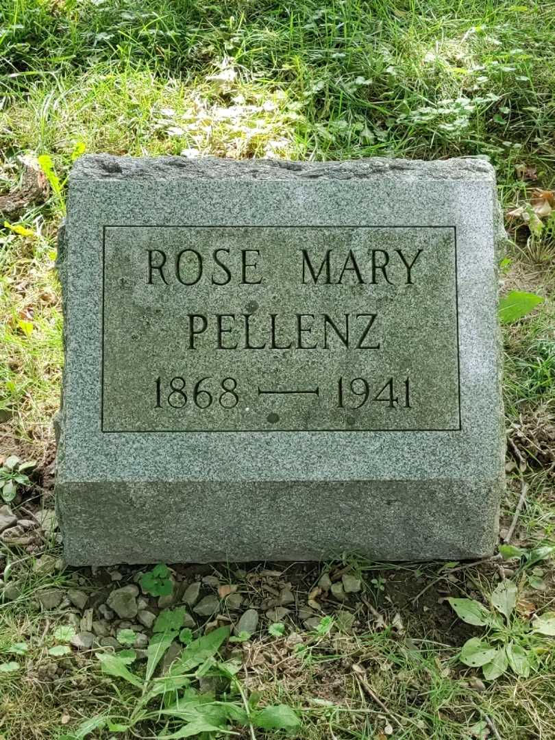 Rose Mary Pellenz's grave. Photo 3