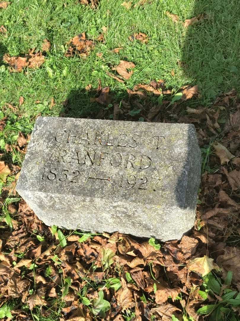 Charles Thomas Ranford's grave. Photo 3