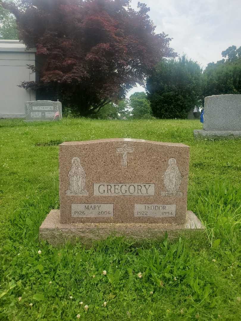 Teodor Gregory's grave. Photo 2