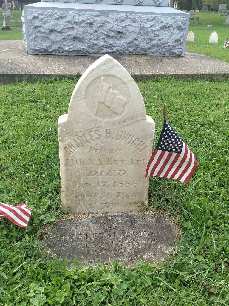 Charles H. Dwight's grave. Photo 3