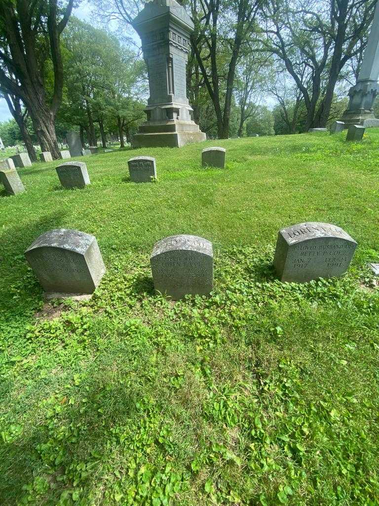 Beatrice P. "Betty" Coe's grave. Photo 1