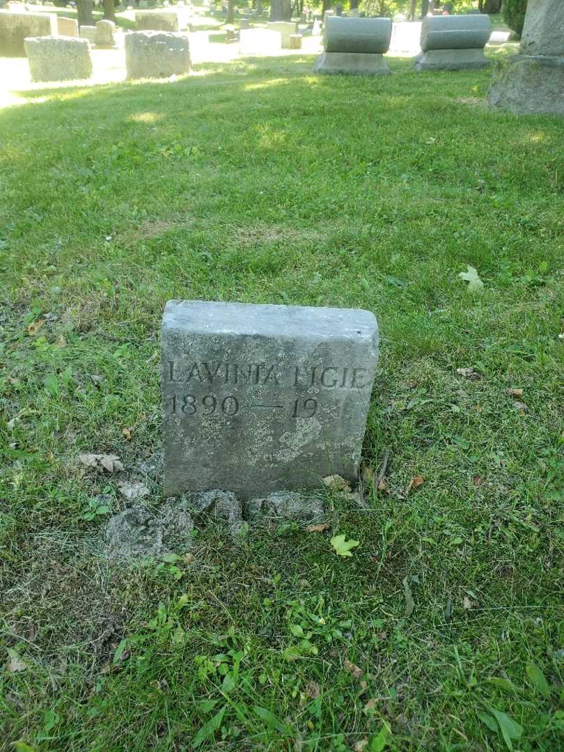 Lavinia Figie's grave. Photo 2