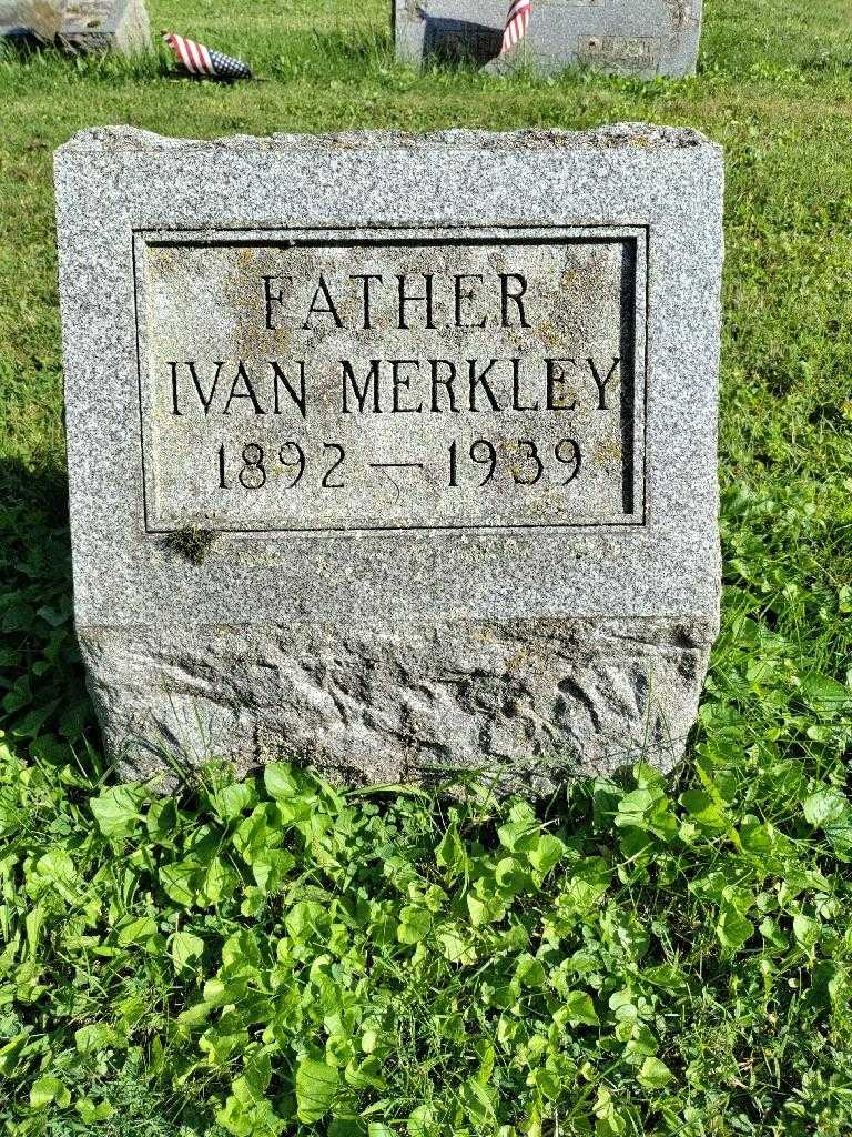 Ivan Merkley's grave. Photo 3