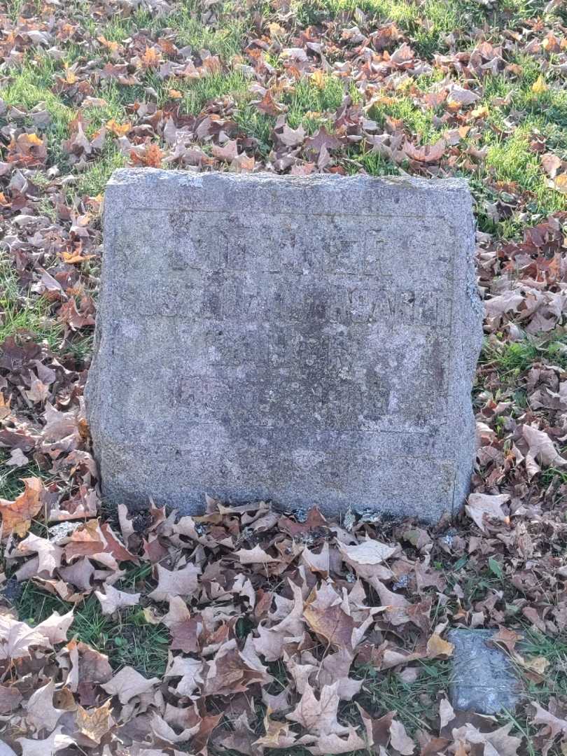 Susanna Margaret Bauer's grave. Photo 3