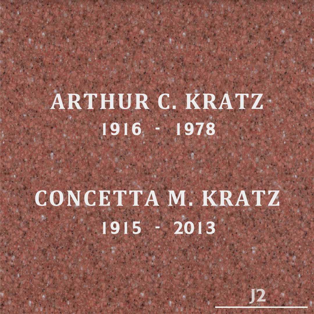 Concetta M. Kratz's grave