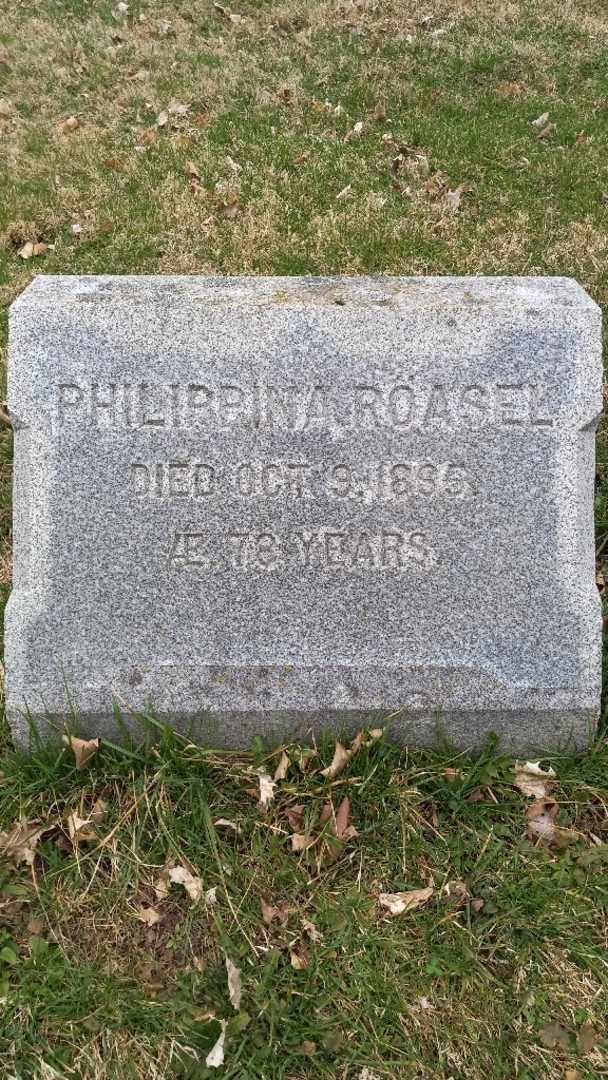 Philippina Roasel's grave. Photo 17