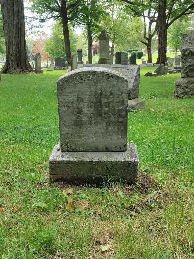 Wilford E. Shoudy's grave. Photo 2