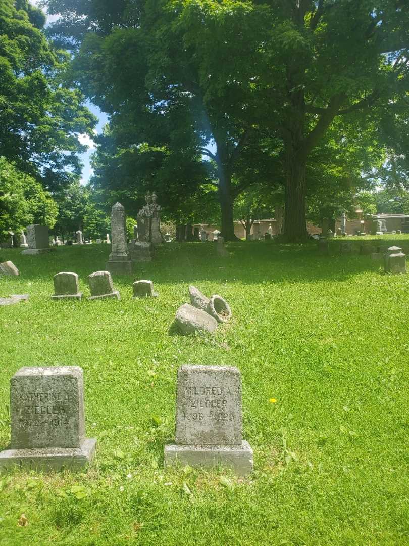 Mildred A. Ziegler's grave. Photo 2