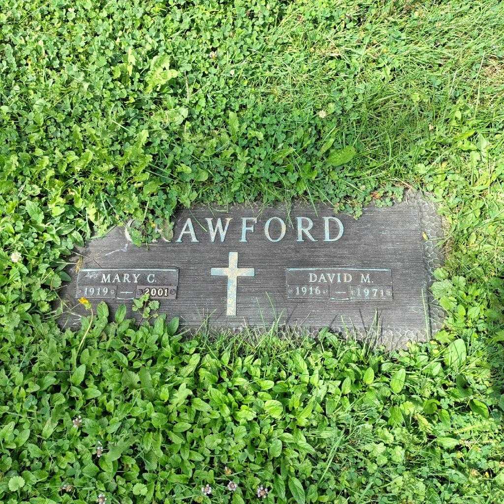 David M. Crawford's grave. Photo 1