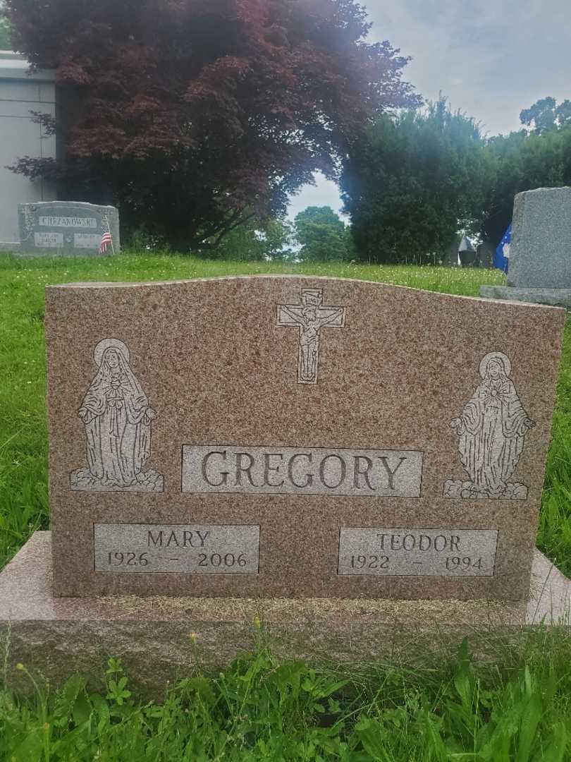 Teodor Gregory's grave. Photo 3