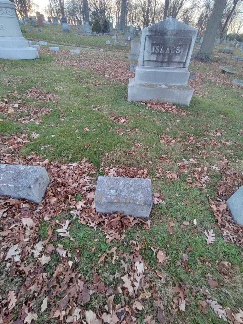 Julia Isaacs's grave. Photo 1