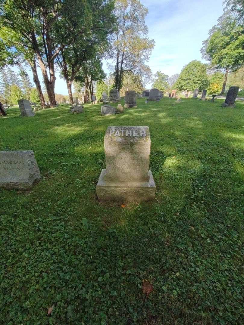 Edward Upfold's grave. Photo 1