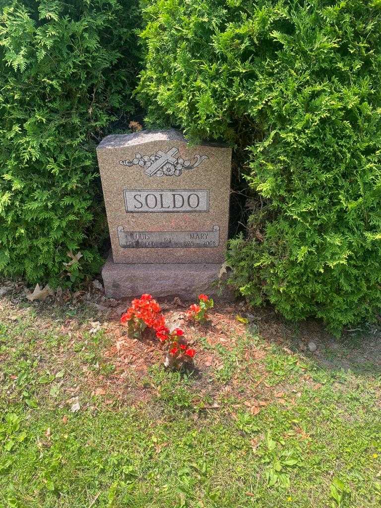 Louis Soldo's grave. Photo 2