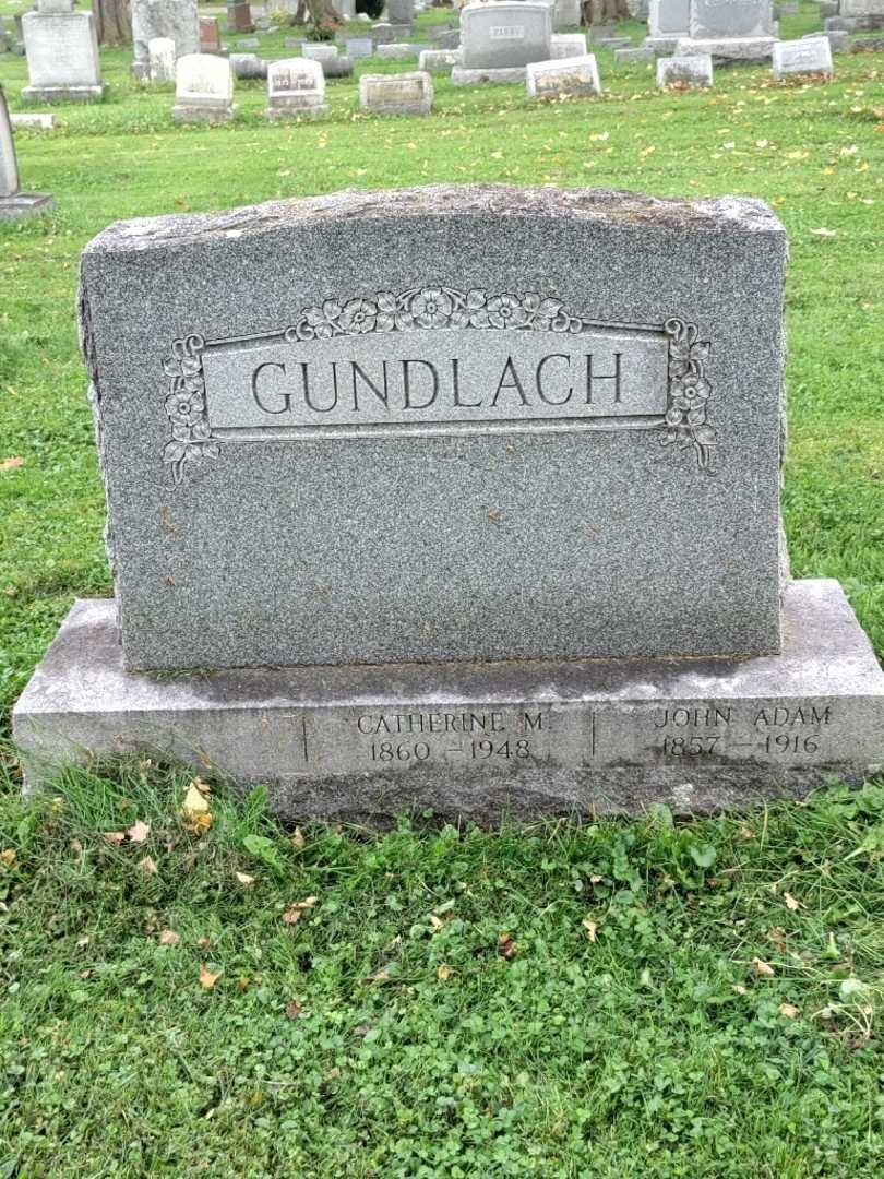 John Adam Gundlach's grave. Photo 4