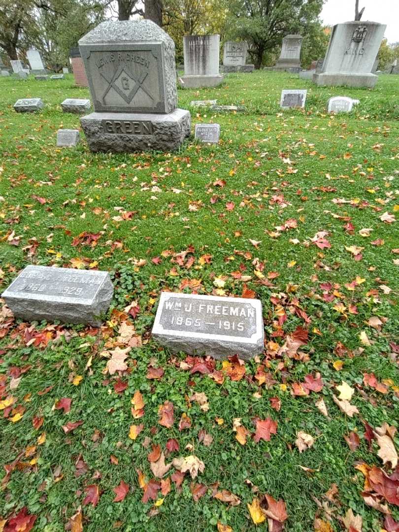 William J. Freeman's grave. Photo 1