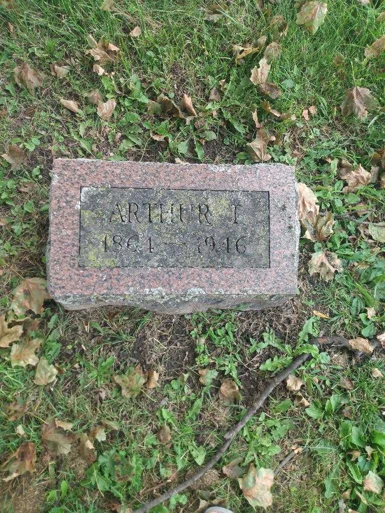 Arthur T. Jones's grave. Photo 2