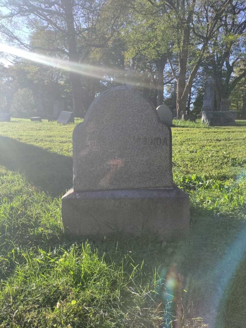 Florence Merinda Grannis's grave. Photo 2