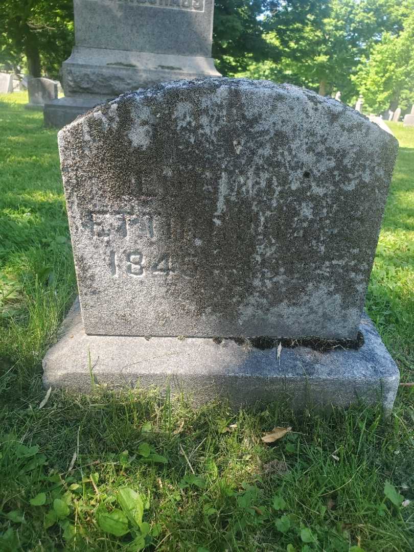 Lucinda Ettingshaus's grave. Photo 4