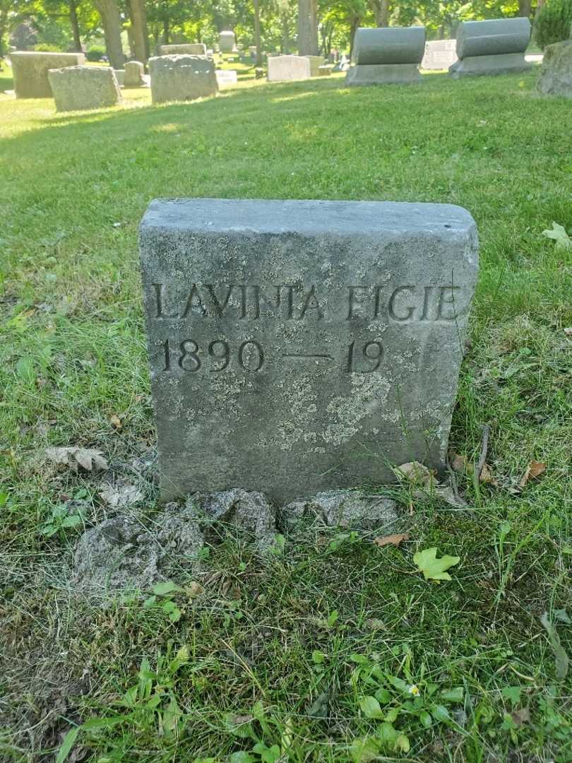 Lavinia Figie's grave. Photo 3