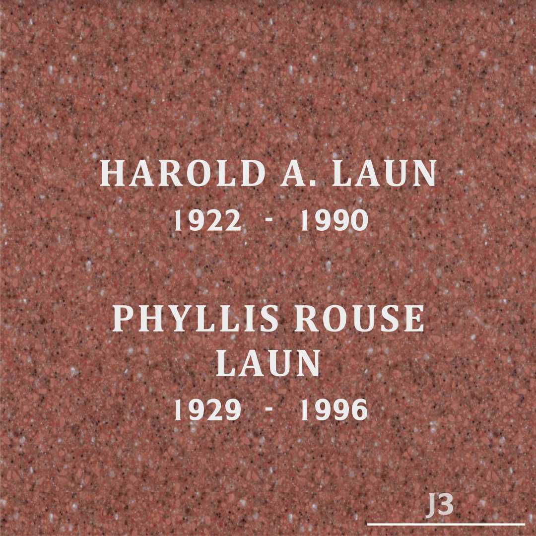 Harold A. Laun's grave