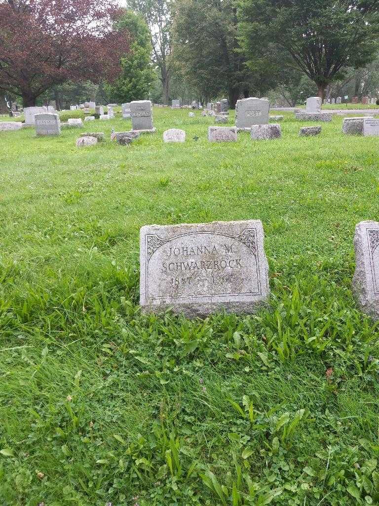 Johanna M. Schwarzrock's grave. Photo 1