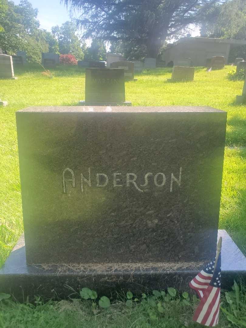 Jack P. Anderson's grave. Photo 3