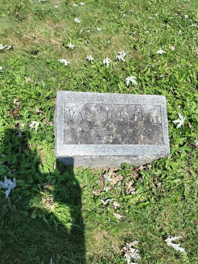 Vasile K. Rongi's grave. Photo 2