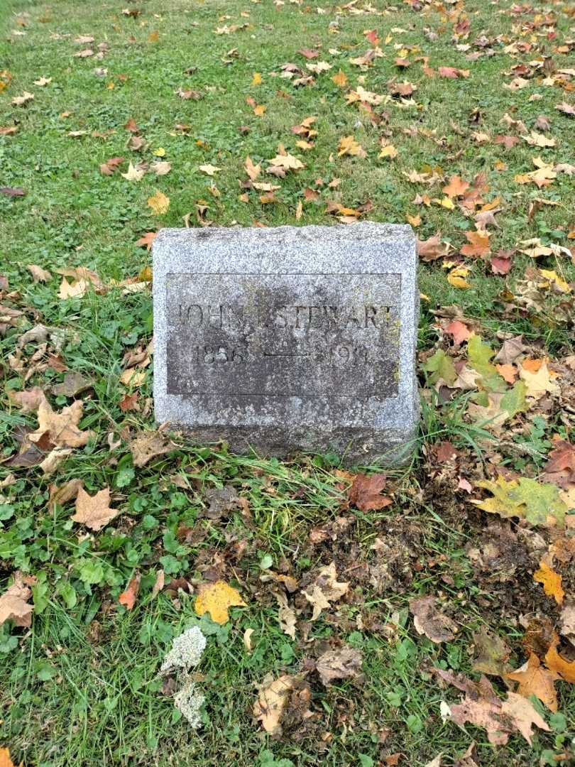 John J. Stewart's grave. Photo 2