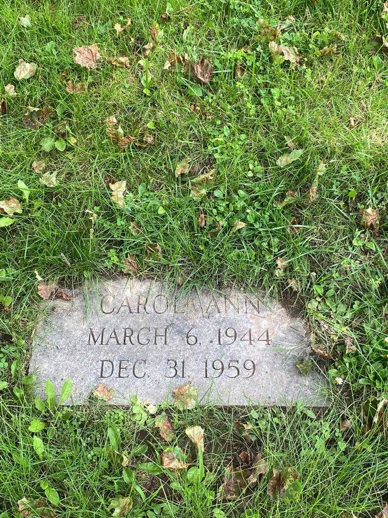 Carol Ann Maffei's grave. Photo 2