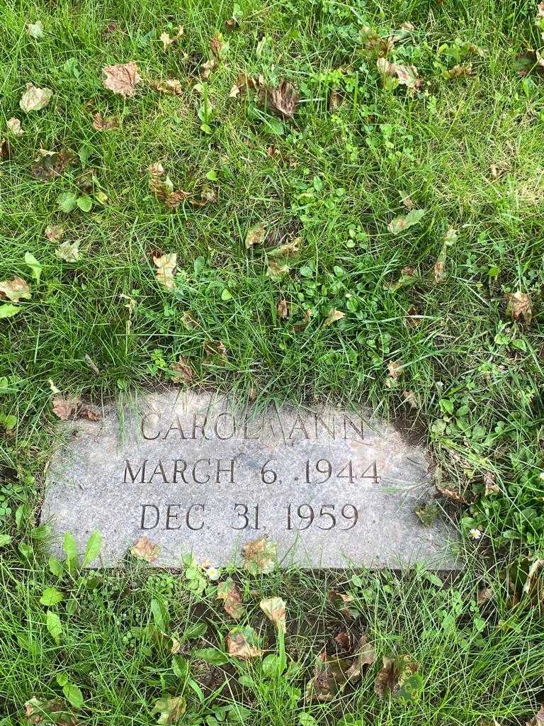 Carol Ann Maffei's grave. Photo 3