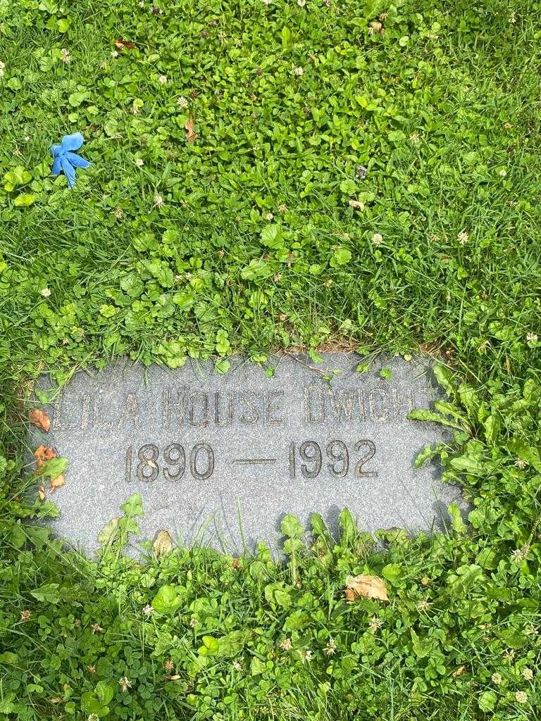 Lila House  Dwight's grave. Photo 3