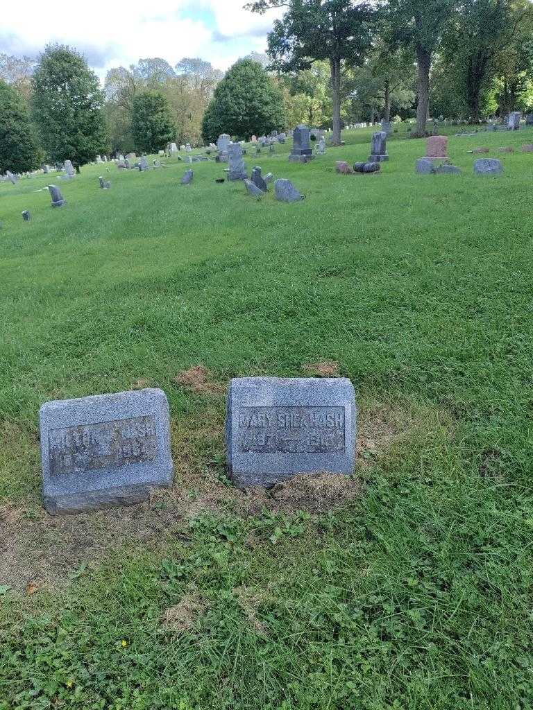 Mary A. Shea Nash's grave. Photo 1