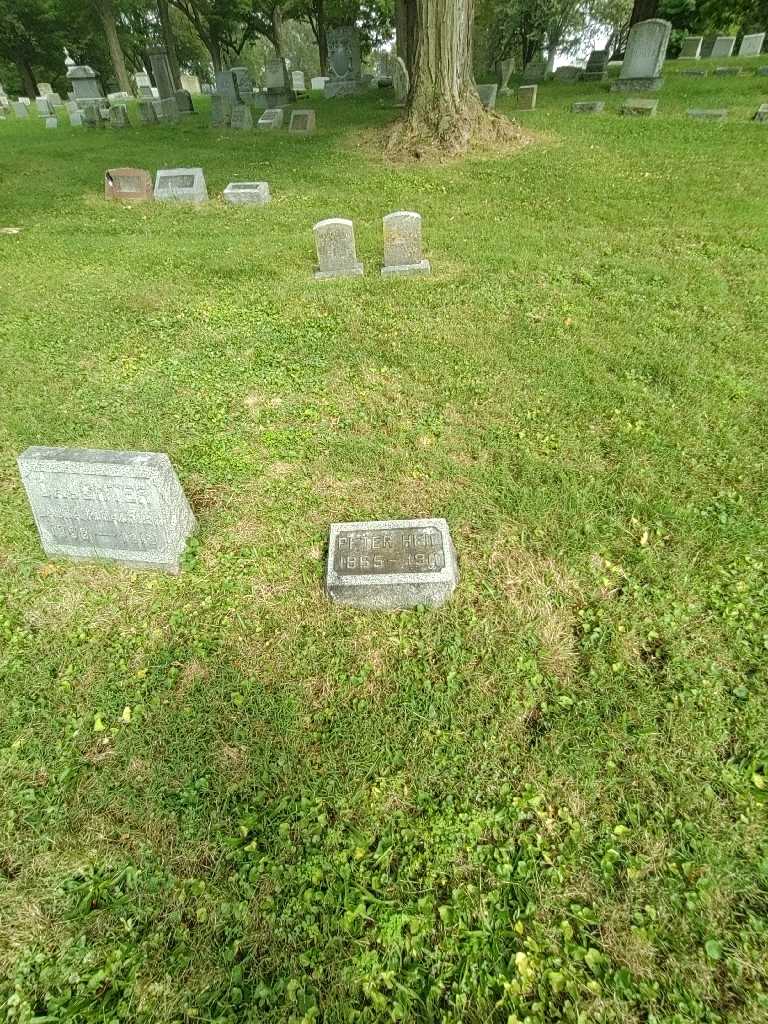 Peter Heil's grave. Photo 2