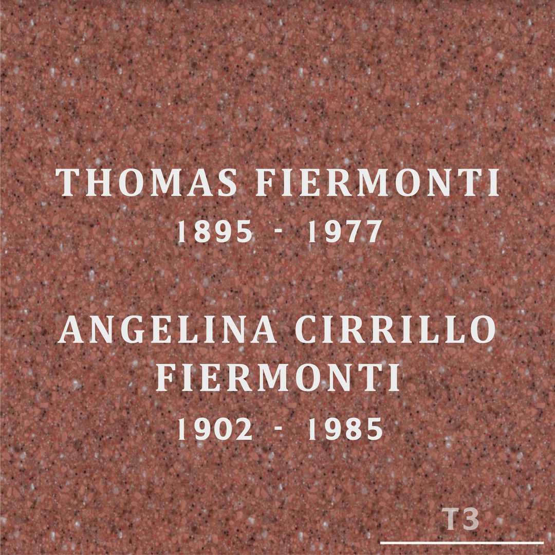 Thomas Fiermonti's grave