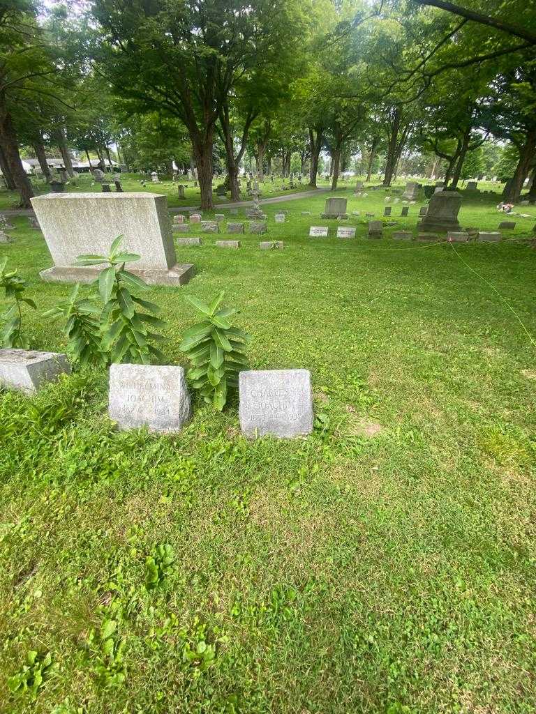 Charles F. Joachim's grave. Photo 1