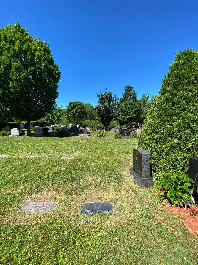 John J. Calabria's grave. Photo 1