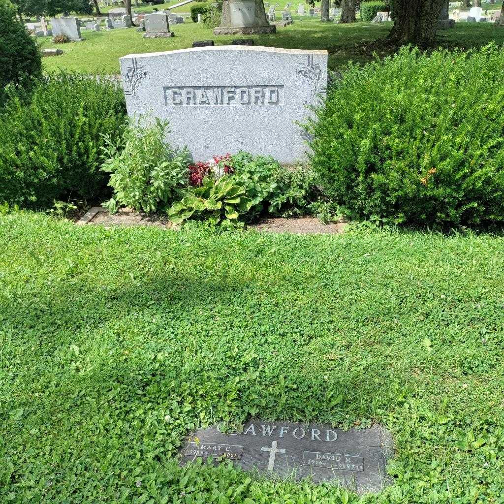 David P. Crawford's grave. Photo 2