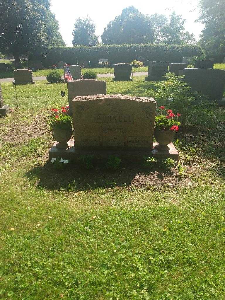Sarah E. Purnell's grave. Photo 1
