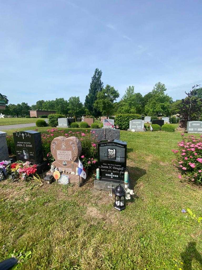 Justin N. Dougall's grave. Photo 1
