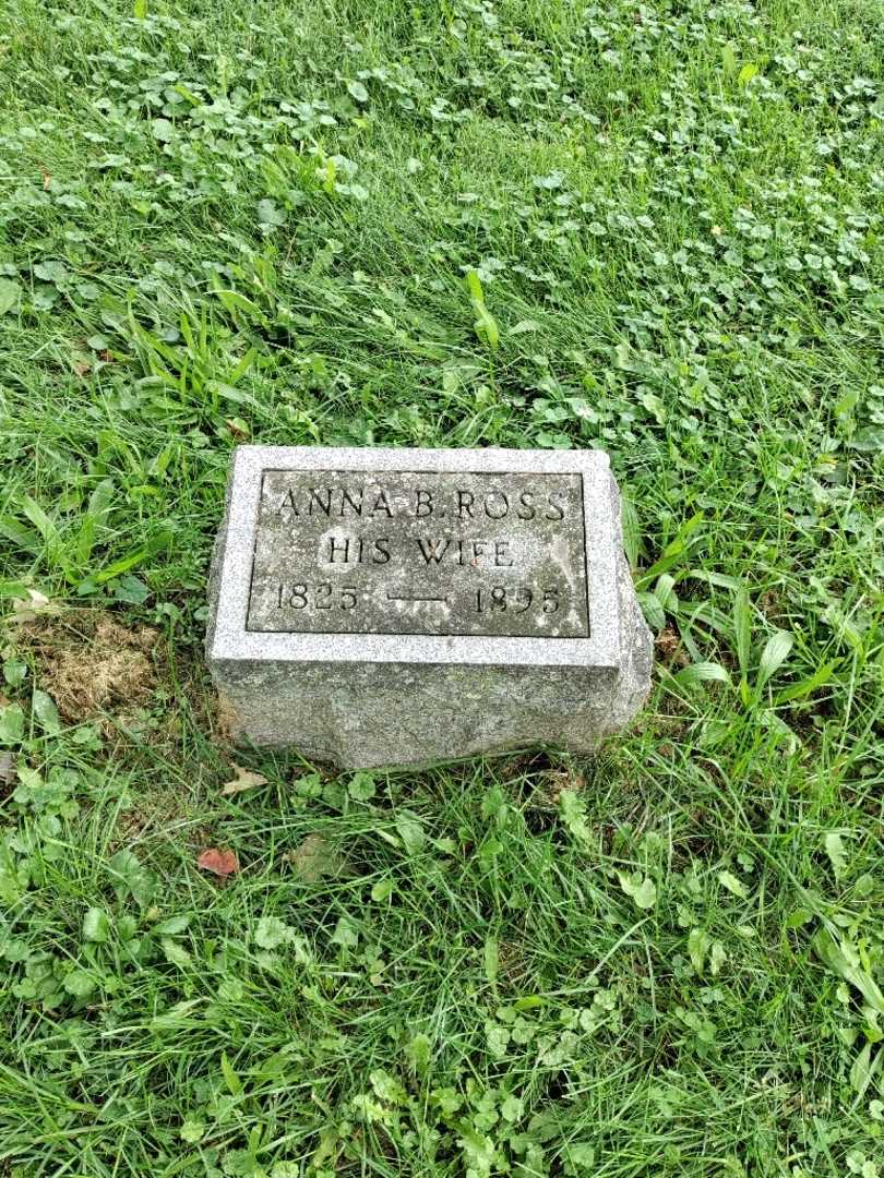 Ann B. Green Ross's grave. Photo 2