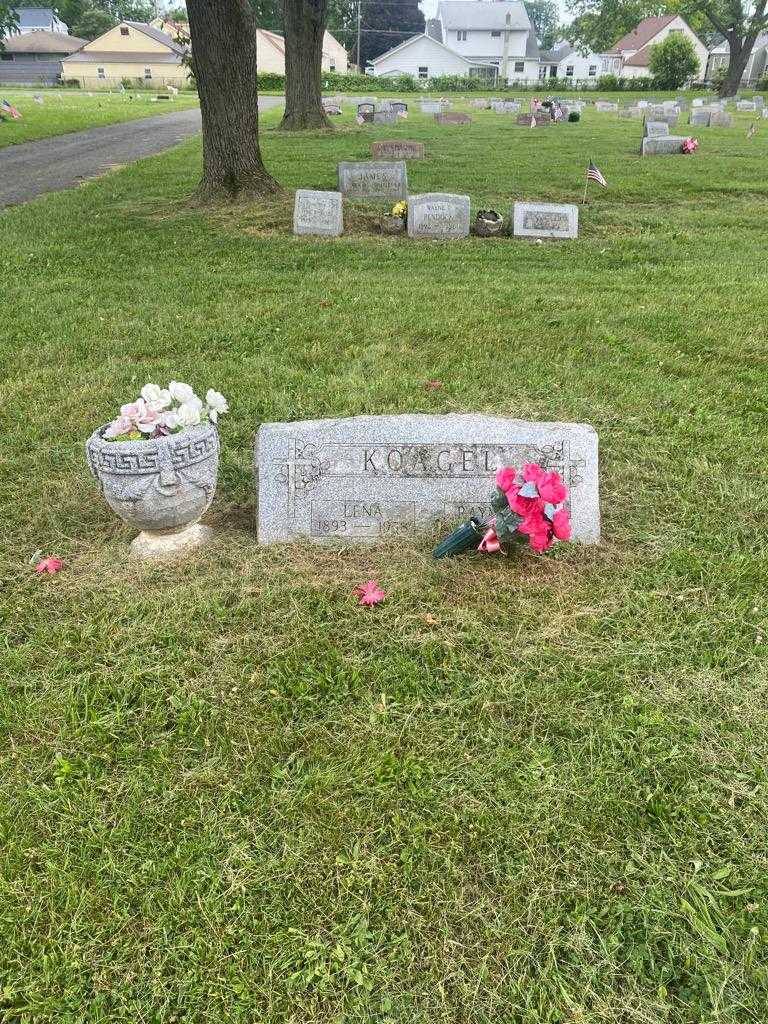 Raymond Koagel's grave. Photo 2