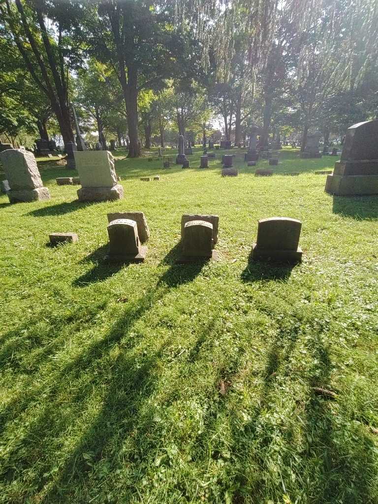 Emma Batzer's grave. Photo 1