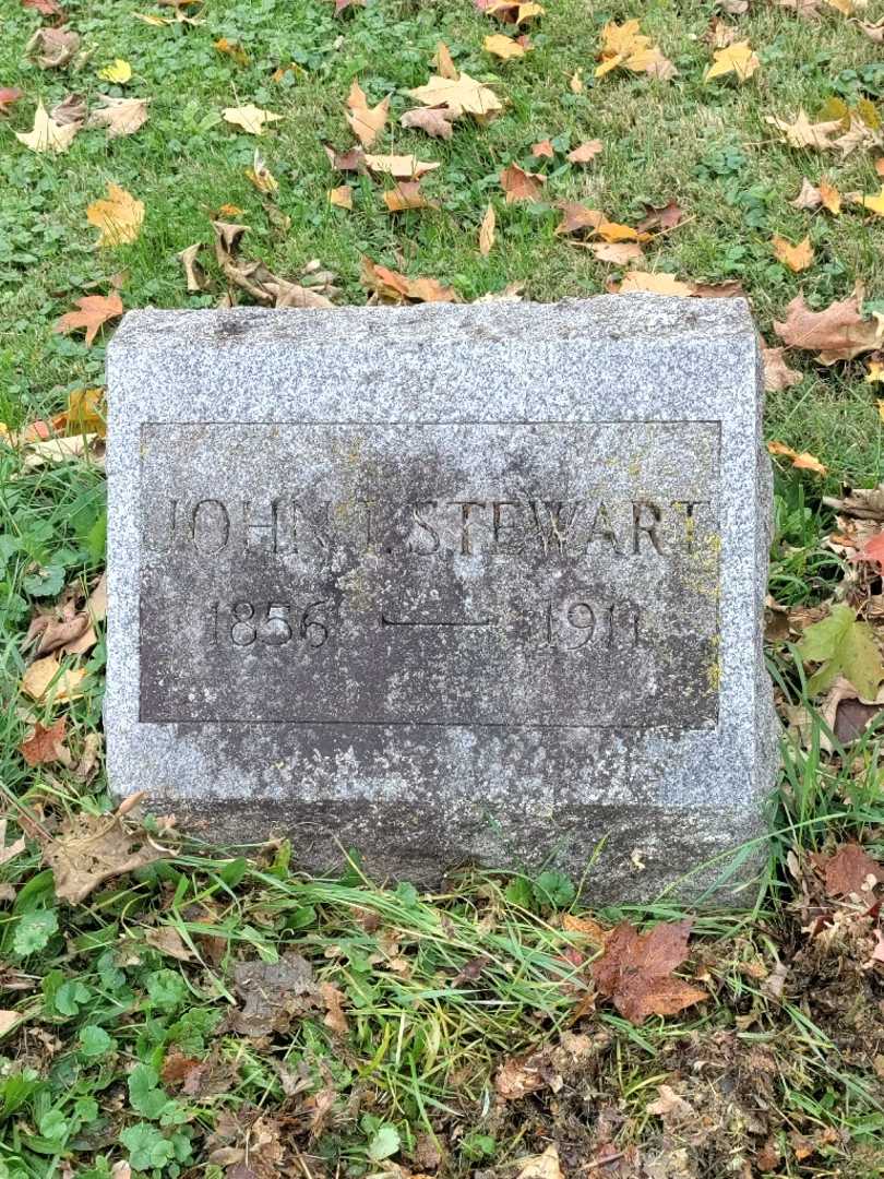 John J. Stewart's grave. Photo 3