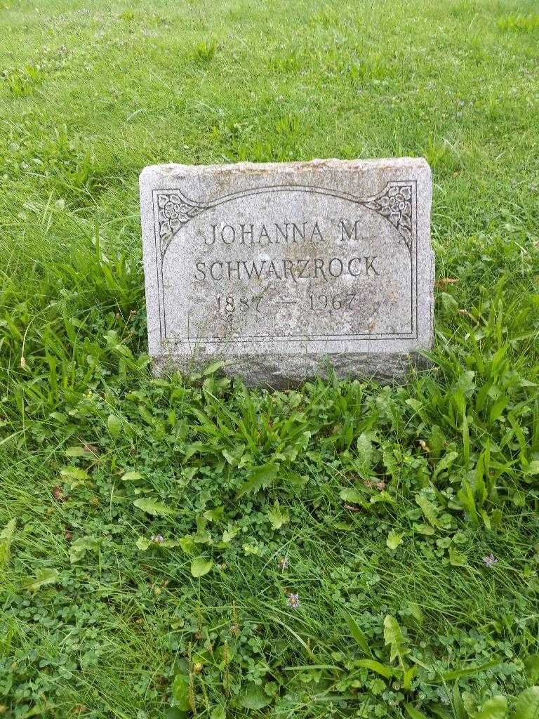 Johanna M. Schwarzrock's grave. Photo 2