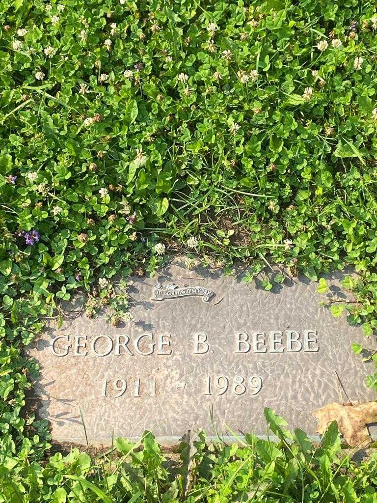 George B. Beebe's grave. Photo 3